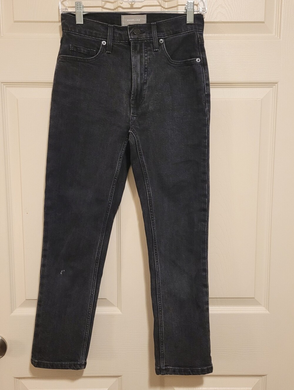Everlane Women Cropped Jeans Size 24 Black